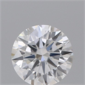 Natural Diamond 0.50 Carats, Round with Very Good Cut, E Color, VS2 Clarity and Certified by GIA
