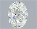 Diamante Natural 0.40 quilates, Ovalado , Color I, claridad VS1 y certificado GIA