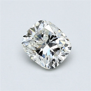 Foto Diamante Natural 0.60 quilates, Del cojín , Color J, claridad SI2 y certificado GIA de