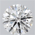 Lab Grown Diamond 4.25 Carats, Round with Ideal Cut, G Color, VVS2 Clarity and Certified by IGI