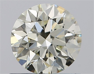 Picture of Natural Diamond 0.70 Carats, Round with Excellent Cut, L Color, VVS2 Clarity and Certified by IGI
