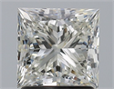 Natural Diamond 1.79 Carats, Princess with  Cut, J Color, VS2 Clarity and Certified by GIA