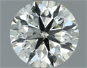 Diamante Natural 0.80 quilates, Redondo , Color K, claridad SI1 y certificado IGI