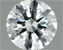 Natural Diamond 0.94 Carats, Round with Excellent Cut, K Color, IF Clarity and Certified by GIA