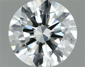 Picture of Natural Diamond 0.94 Carats, Round with Excellent Cut, K Color, IF Clarity and Certified by GIA