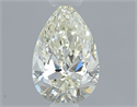 Natural Diamond 0.40 Carats, Pear with  Cut, K Color, VVS1 Clarity and Certified by GIA