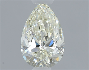 Picture of Natural Diamond 0.40 Carats, Pear with  Cut, K Color, VVS1 Clarity and Certified by GIA