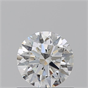 Natural Diamond 0.71 Carats, Round with Excellent Cut, F Color, VVS1 Clarity and Certified by GIA