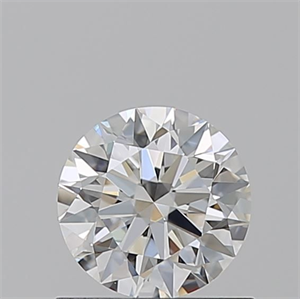 Picture of Natural Diamond 0.71 Carats, Round with Excellent Cut, F Color, VVS1 Clarity and Certified by GIA