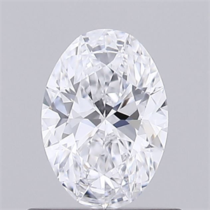 Picture of Natural Diamond 0.50 Carats, Oval with  Cut, D Color, VS1 Clarity and Certified by GIA
