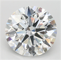 Lab Grown Diamond 3.58 Carats, Round with Ideal Cut, E Color, IF Clarity and Certified by IGI