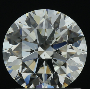 Picture of Natural Diamond 1.00 Carats, Round with Excellent Cut, K Color, SI2 Clarity and Certified by GIA