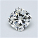 Natural Diamond 1.01 Carats, Cushion with  Cut, J Color, VS2 Clarity and Certified by GIA
