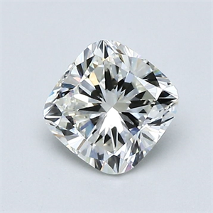 Picture of Natural Diamond 1.01 Carats, Cushion with  Cut, J Color, VS2 Clarity and Certified by GIA