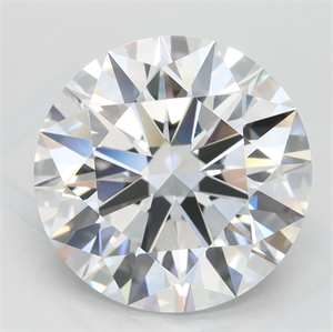 Picture of Lab Grown Diamond 4.31 Carats, Round with Excellent Cut, D Color, VVS1 Clarity and Certified by GIA