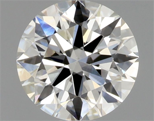 Picture of Natural Diamond 0.75 Carats, Round with Excellent Cut, G Color, VS1 Clarity and Certified by GIA