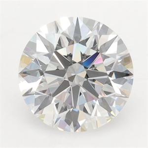 Picture of Lab Grown Diamond 1.59 Carats, Round with Ideal Cut, D Color, IF Clarity and Certified by IGI