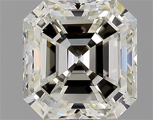 Foto Diamante Natural 1.51 quilates, Asscher , Color J, claridad VS1 y certificado GIA de