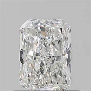 Picture of Natural Diamond 0.50 Carats, Radiant with  Cut, G Color, VVS1 Clarity and Certified by GIA