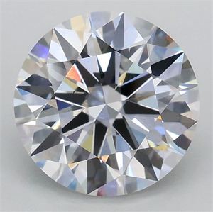 Picture of Lab Grown Diamond 2.02 Carats, Round with Ideal Cut, E Color, VS1 Clarity and Certified by IGI