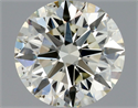 Diamante Natural 0.65 quilates, Redondo , Color L, claridad SI1 y certificado GIA