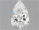 Natural Diamond 0.50 Carats, Pear with  Cut, D Color, VS2 Clarity and Certified by GIA