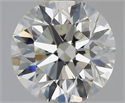 Diamante Natural 1.50 quilates, Redondo , Color H, claridad VS1 y certificado GIA