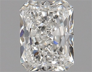 Picture of Natural Diamond 0.60 Carats, Radiant with  Cut, H Color, VVS2 Clarity and Certified by GIA