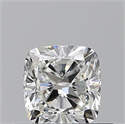 Natural Diamond 0.51 Carats, Cushion with  Cut, G Color, IF Clarity and Certified by GIA