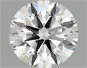Del inventario de diamantes de laboratorio, 1.58 quilates, Redondo , Color F, claridad VS1 y certificado IGI