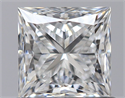 Natural Diamond 0.81 Carats, Princess with  Cut, G Color, VS1 Clarity and Certified by GIA