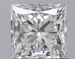Picture of Natural Diamond 0.81 Carats, Princess with  Cut, G Color, VS1 Clarity and Certified by GIA