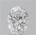 Natural Diamond 1.21 Carats, Oval with  Cut, F Color, VVS1 Clarity and Certified by GIA