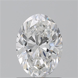 Picture of Natural Diamond 1.21 Carats, Oval with  Cut, F Color, VVS1 Clarity and Certified by GIA
