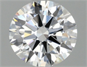Lab Grown Diamond 1.08 Carats, Round with Excellent Cut, D Color, VS2 Clarity and Certified by IGI