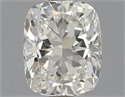 Natural Diamond 0.51 Carats, Cushion with  Cut, H Color, VS2 Clarity and Certified by GIA