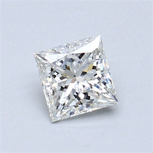 Foto Diamante Natural 0.51 quilates, Princesa , Color G, claridad I1 y certificado GIA de