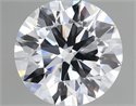 Del inventario de diamantes de laboratorio, 1.36 quilates, Redondo , Color G, claridad VS1 y certificado IGI