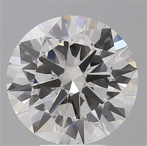 Picture of Lab Grown Diamond 5.60 Carats, Round with Excellent Cut, F Color, VVS2 Clarity and Certified by IGI