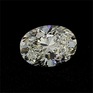 Picture of Natural Diamond 1.01 Carats, Oval with  Cut, K Color, VS2 Clarity and Certified by GIA