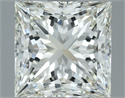 Diamante Natural 3.12 quilates, Princesa , Color J, claridad VVS1 y certificado IGI