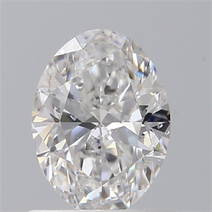 Foto Diamante Natural 0.71 quilates, Ovalado , Color D, claridad SI2 y certificado GIA de