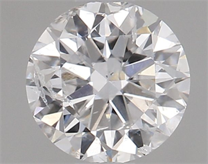 Picture of Natural Diamond 0.70 Carats, Round with Very Good Cut, D Color, SI2 Clarity and Certified by IGI