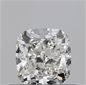 Natural Diamond 0.50 Carats, Cushion with  Cut, I Color, VVS1 Clarity and Certified by GIA