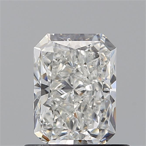 Picture of Natural Diamond 0.72 Carats, Radiant with  Cut, G Color, SI1 Clarity and Certified by GIA
