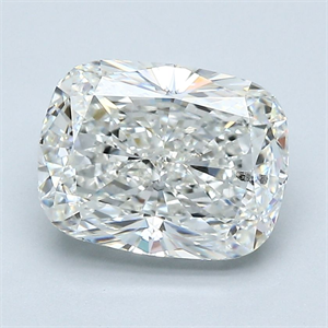 Picture of Natural Diamond 3.02 Carats, Cushion with  Cut, H Color, SI2 Clarity and Certified by GIA