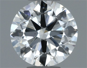 Foto Diamante Natural 0.50 quilates, Redondo , Color H, claridad VS2 y certificado GIA de