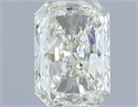 Natural Diamond 1.01 Carats, Radiant with  Cut, J Color, SI1 Clarity and Certified by IGI