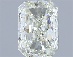 Picture of Natural Diamond 1.01 Carats, Radiant with  Cut, J Color, SI1 Clarity and Certified by IGI