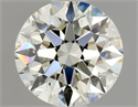 Natural Diamond 0.80 Carats, Round with Excellent Cut, K Color, VS1 Clarity and Certified by GIA